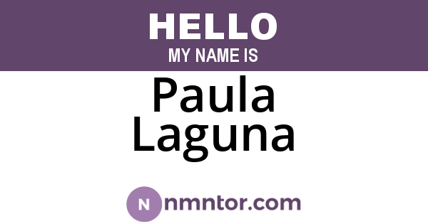 Paula Laguna