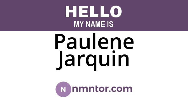 Paulene Jarquin