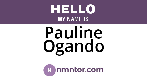 Pauline Ogando