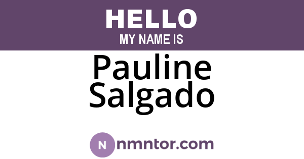 Pauline Salgado