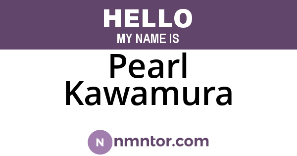 Pearl Kawamura