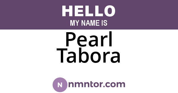 Pearl Tabora