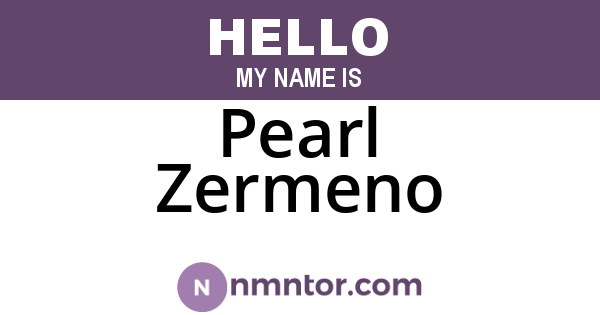Pearl Zermeno