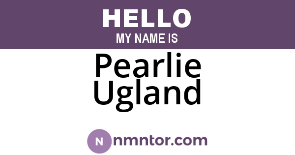 Pearlie Ugland
