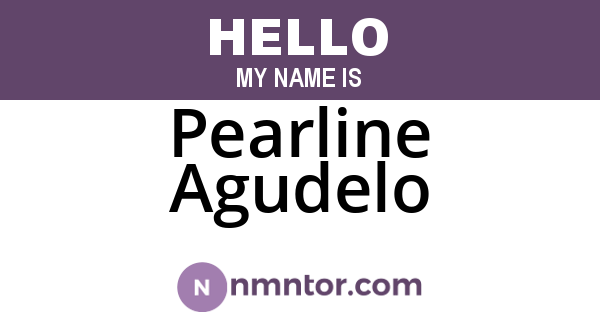 Pearline Agudelo
