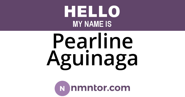 Pearline Aguinaga