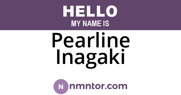 Pearline Inagaki