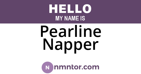 Pearline Napper