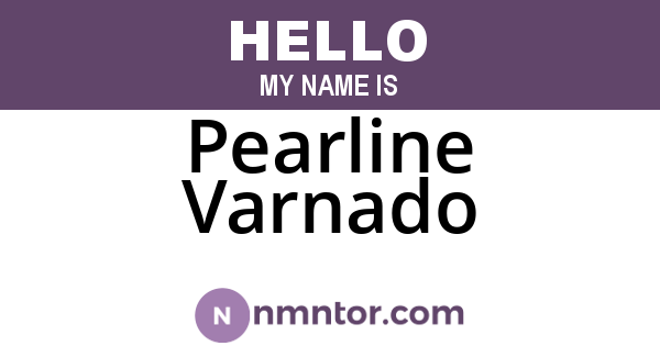 Pearline Varnado