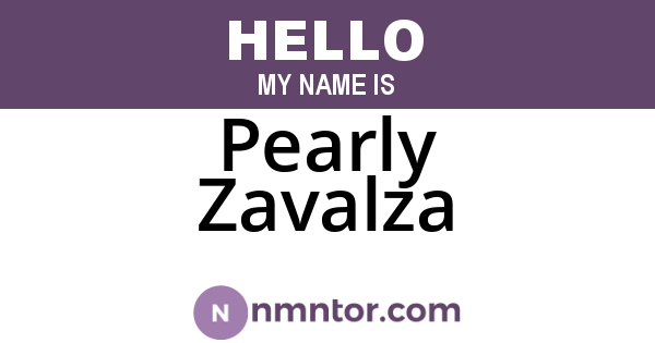 Pearly Zavalza