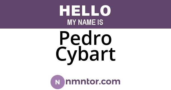 Pedro Cybart