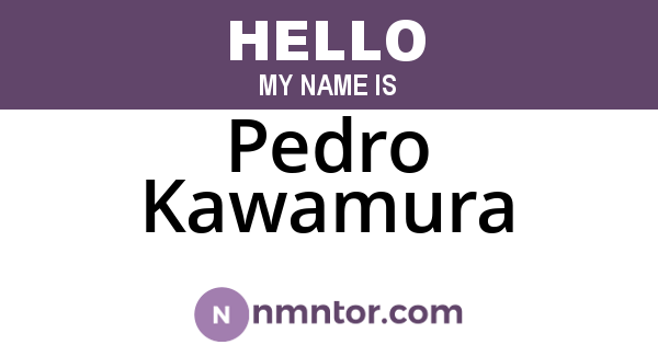 Pedro Kawamura
