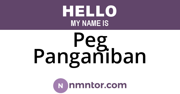 Peg Panganiban