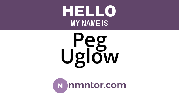 Peg Uglow