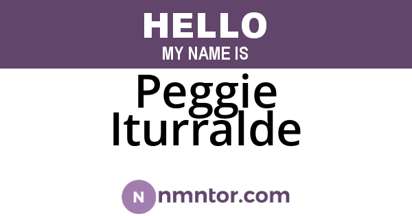 Peggie Iturralde