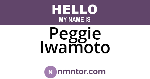 Peggie Iwamoto