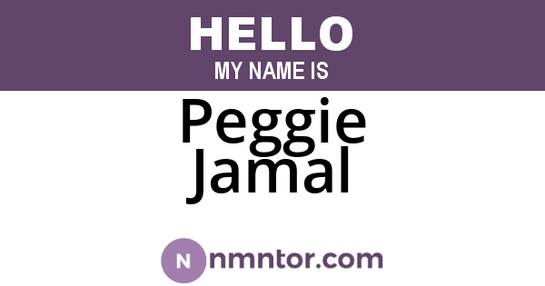 Peggie Jamal
