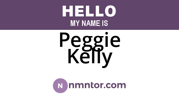Peggie Kelly