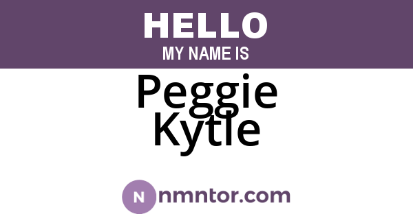 Peggie Kytle