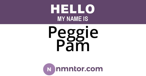 Peggie Pam