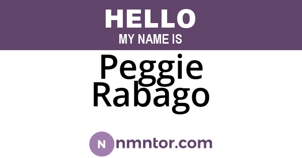 Peggie Rabago
