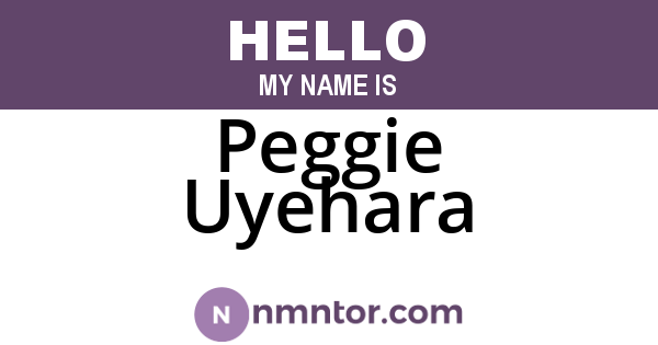 Peggie Uyehara