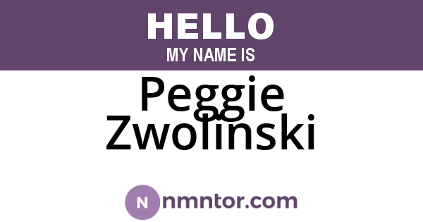 Peggie Zwolinski