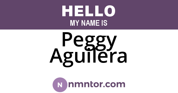 Peggy Aguilera