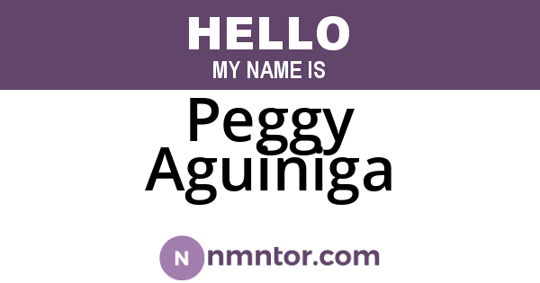 Peggy Aguiniga