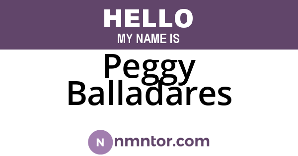 Peggy Balladares