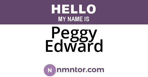 Peggy Edward