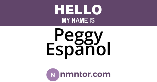 Peggy Espanol