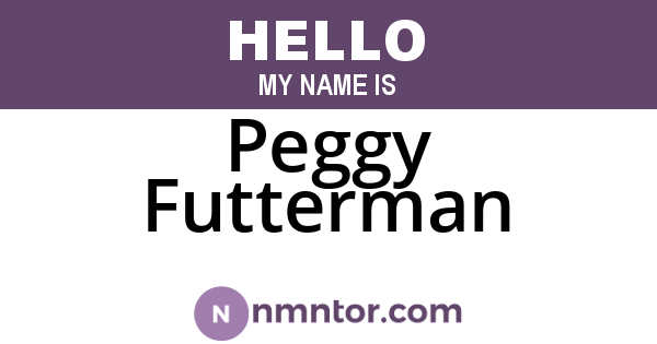 Peggy Futterman