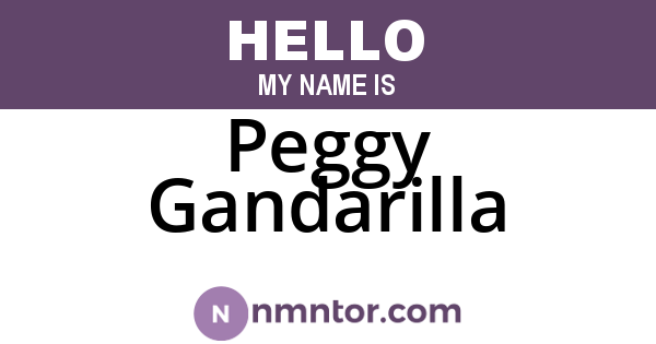 Peggy Gandarilla
