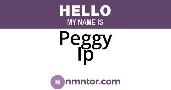 Peggy Ip