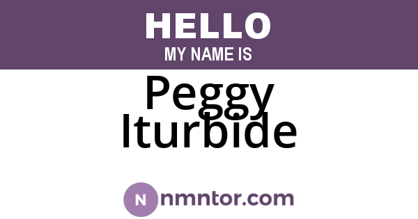 Peggy Iturbide