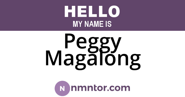 Peggy Magalong