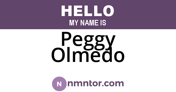 Peggy Olmedo