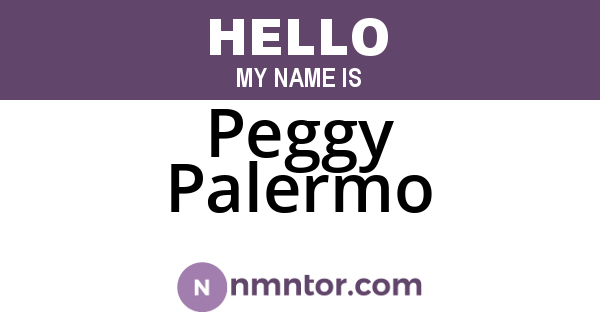 Peggy Palermo