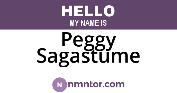 Peggy Sagastume