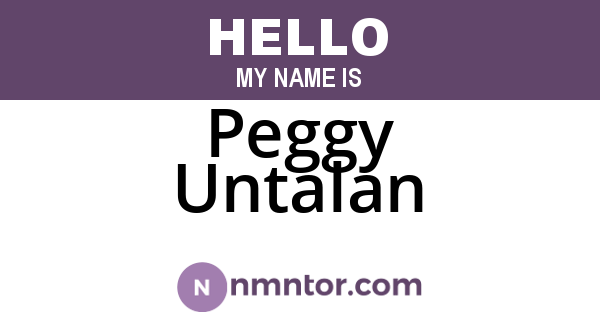 Peggy Untalan