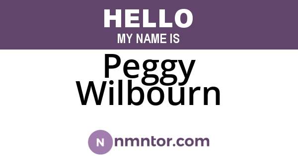 Peggy Wilbourn