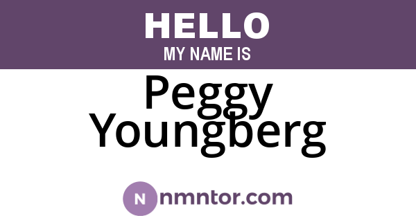 Peggy Youngberg
