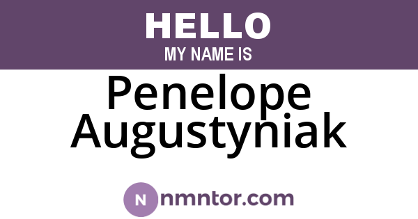 Penelope Augustyniak