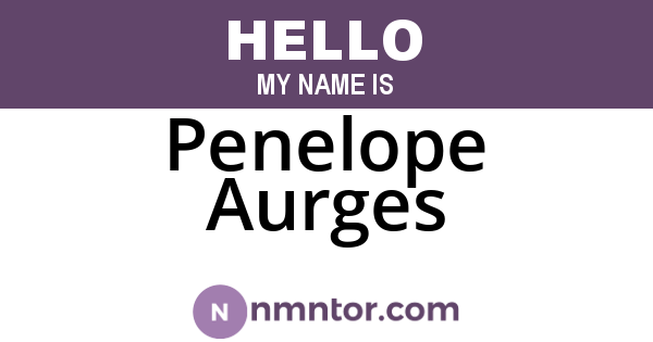 Penelope Aurges