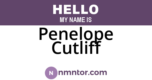 Penelope Cutliff