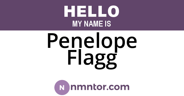 Penelope Flagg