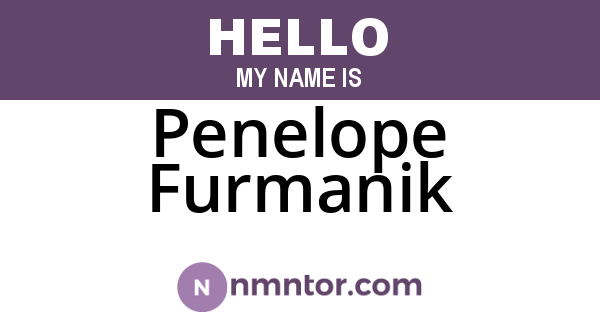 Penelope Furmanik