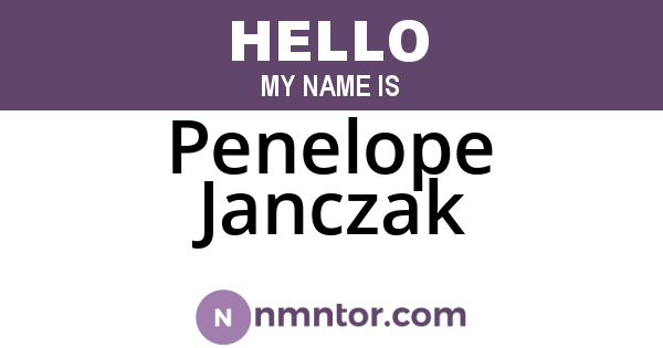 Penelope Janczak