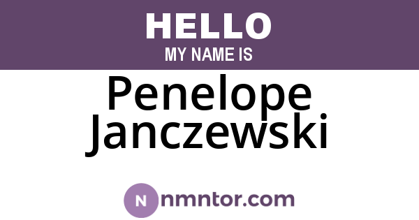 Penelope Janczewski